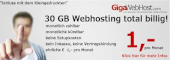  GigaWebHost: Domain, Webspace, Server, Hosting 